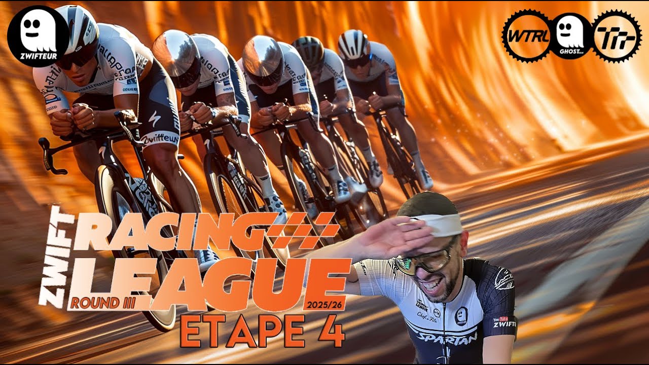 🔴 LIVE Zwift Racing League – Round 3 Shamrock | Étape 4 TTT B4 | Roule Ma Poule | On finit limite