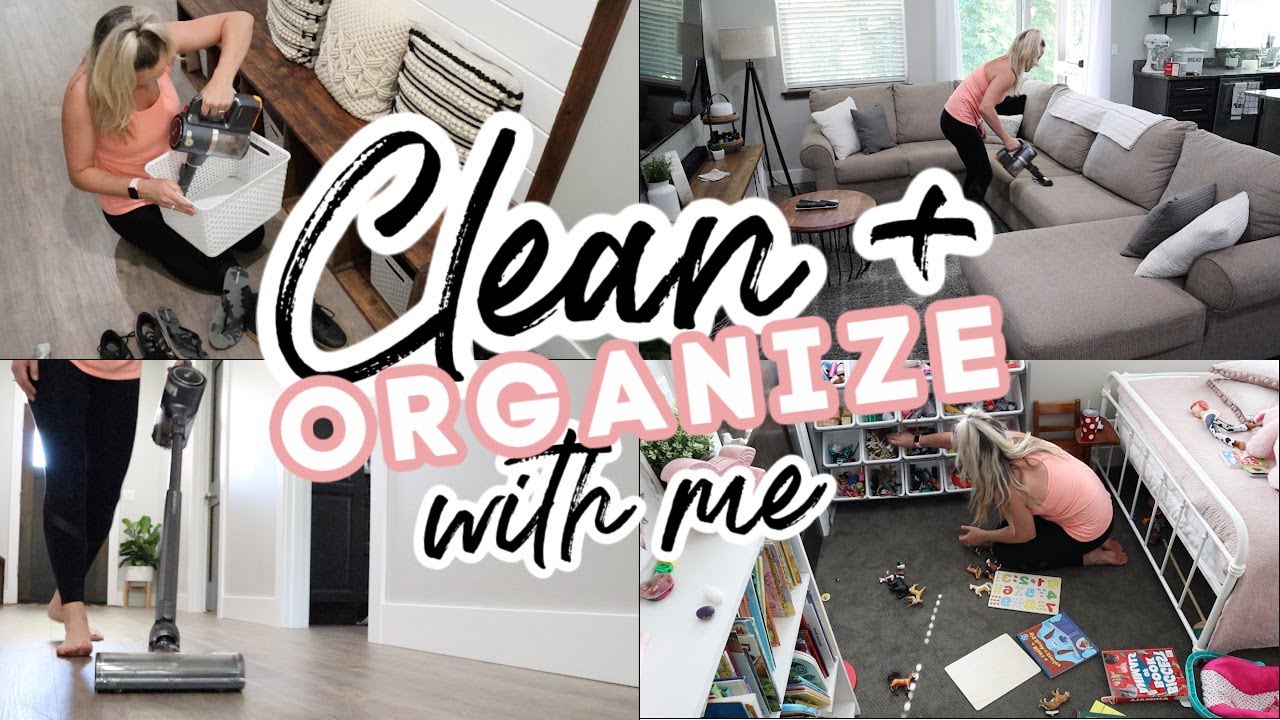 CLEAN, DECLUTTER & ORGANIZE WITH ME // Cleaning Motivation // SPEED CLEAN WITH ME