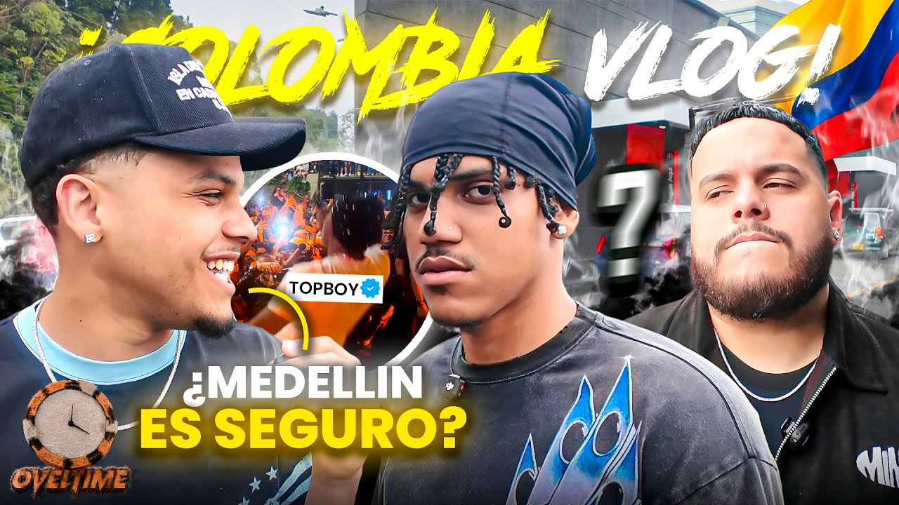 MEDELLIN &iquest;la mejor ciudad de colombia? TOPBOY COMUNA 13&hellip; VLOG CON OVELTIME&hellip; 