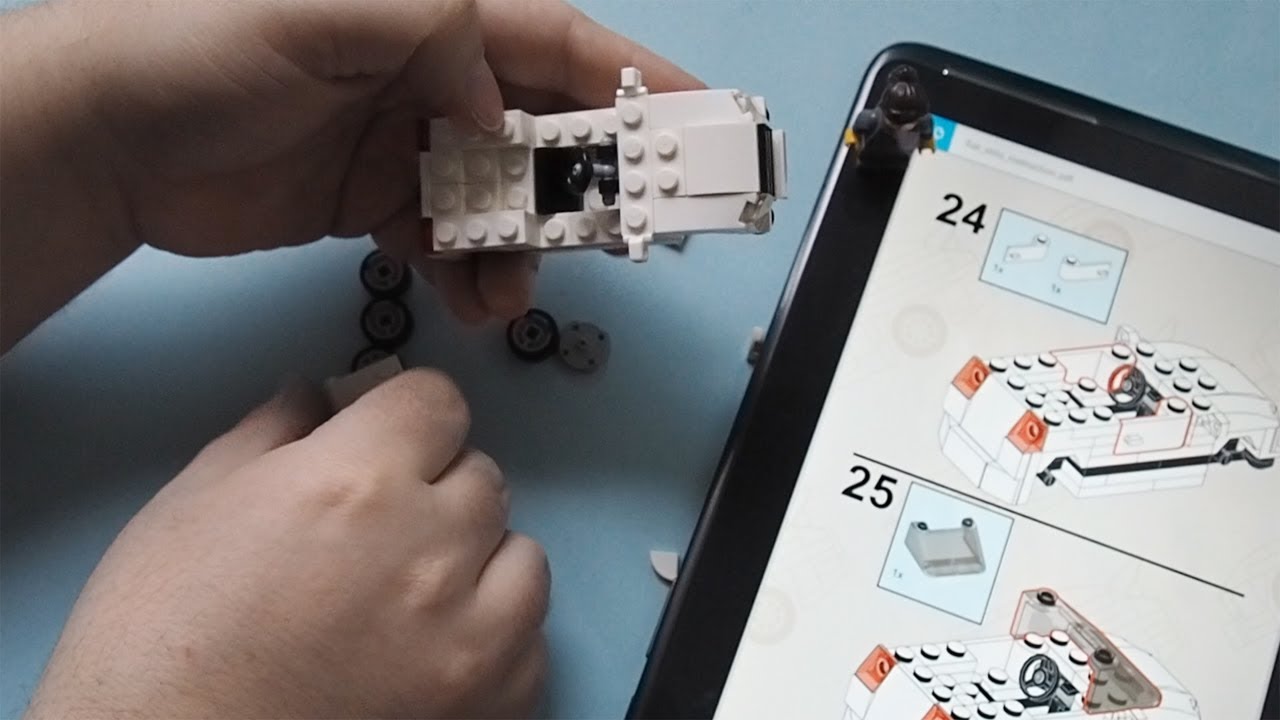 Lego MOC Fiat Stilo, PDF building instructions