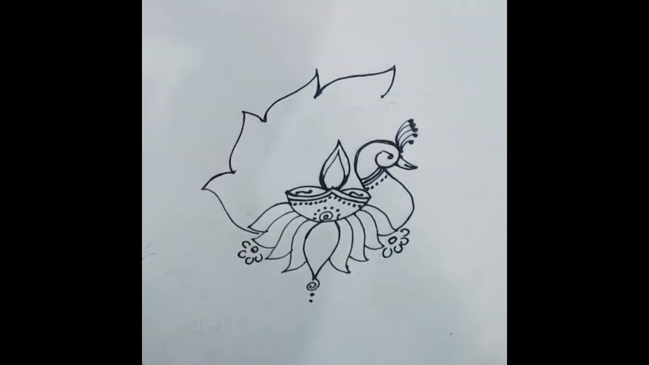 🐦🌼welcome friends🌼🐦🌸 peacock rangoli🌸🕊️🏵️ colourful rangoli🏵️🕊️ 🐦🌺by Eshwari Lifestyle 🌺🐦