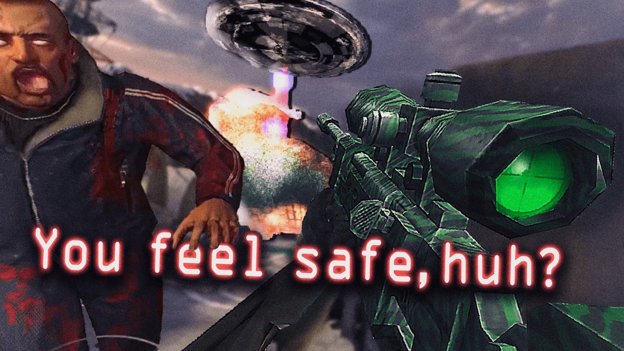 I explored strange COD4 servers
