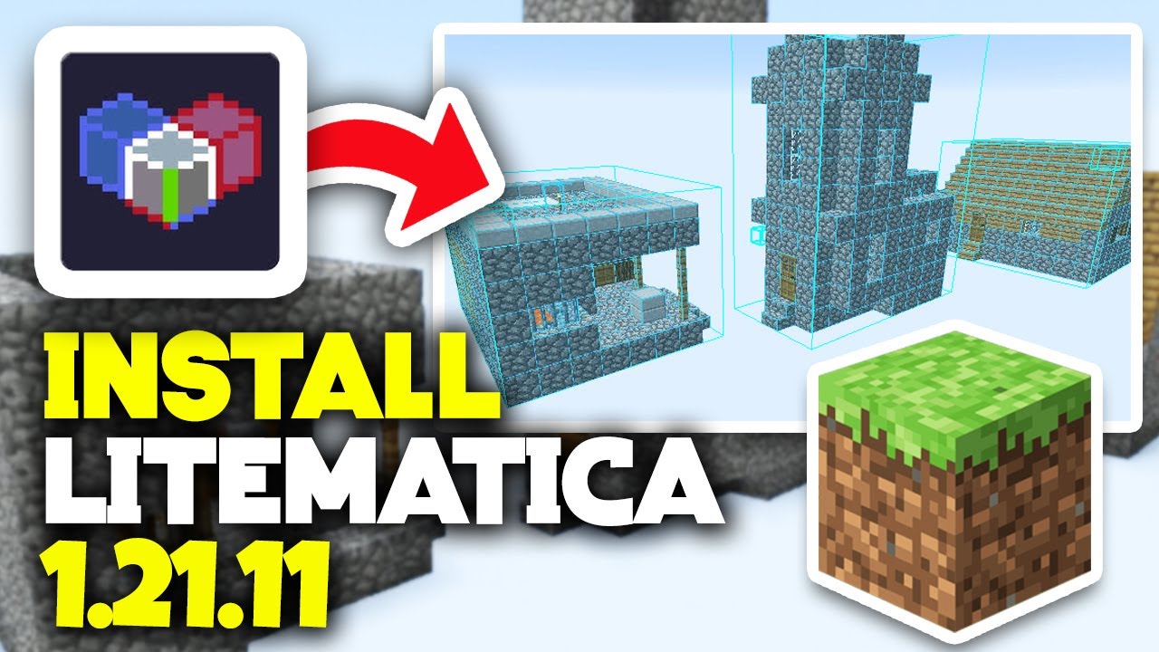 How To Download & Install Litematica 1.21.11 - Schematica Mod for Minecraft