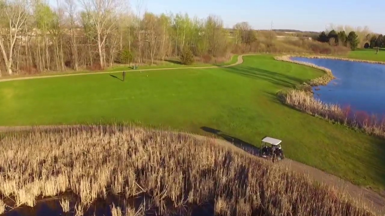 Golf Course Flyover (Drone)