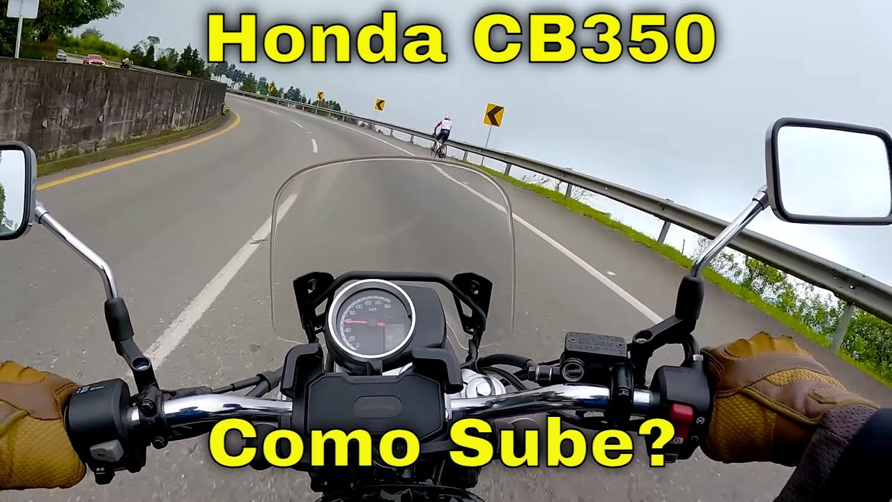 Honda CB350 Comportamiento en subida a 2850 mts | Alto del Vino | #honda