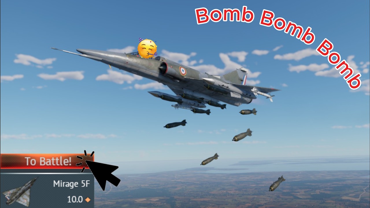 The Bomber Mirage!!! The grind for the Super Etendard with the Mirage 5F