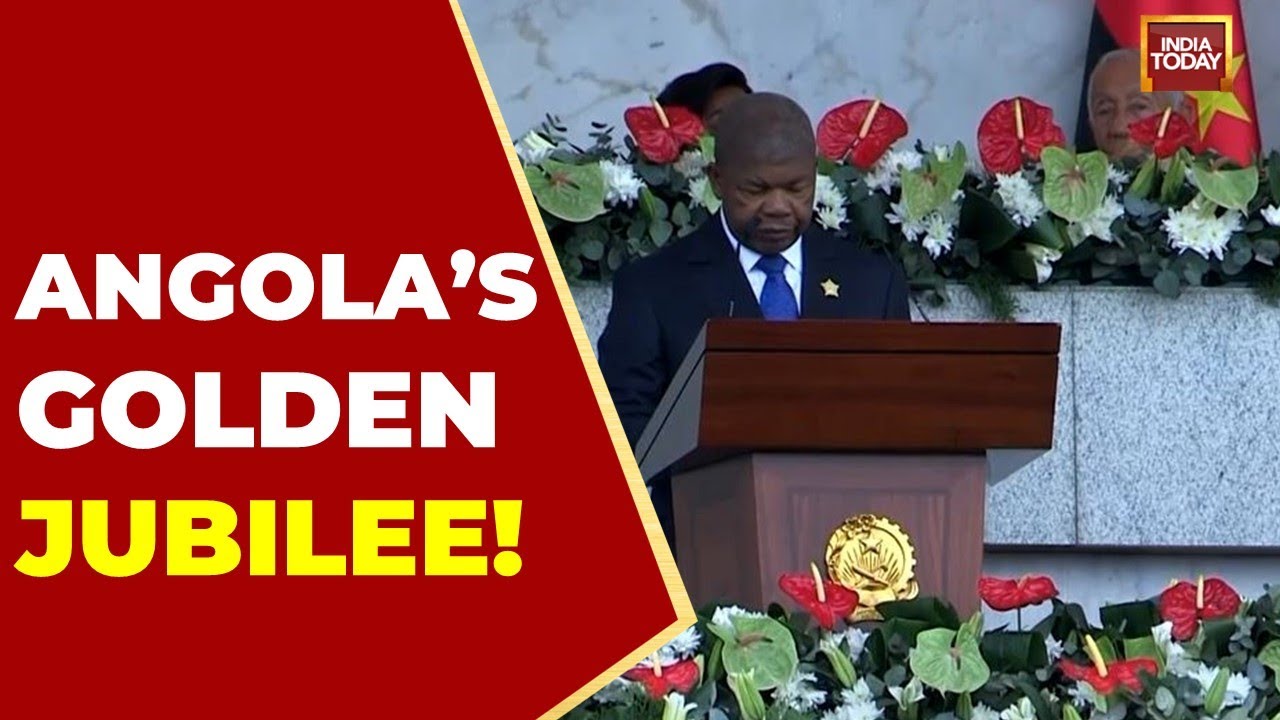 Angola Marks 50 Years of Independence with Grand Celebrations | India Today News