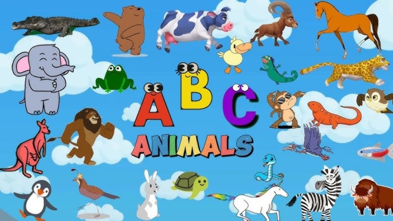 Alphabet Animals Song | Learn the ABC Alphabet Animals Song for Kids |