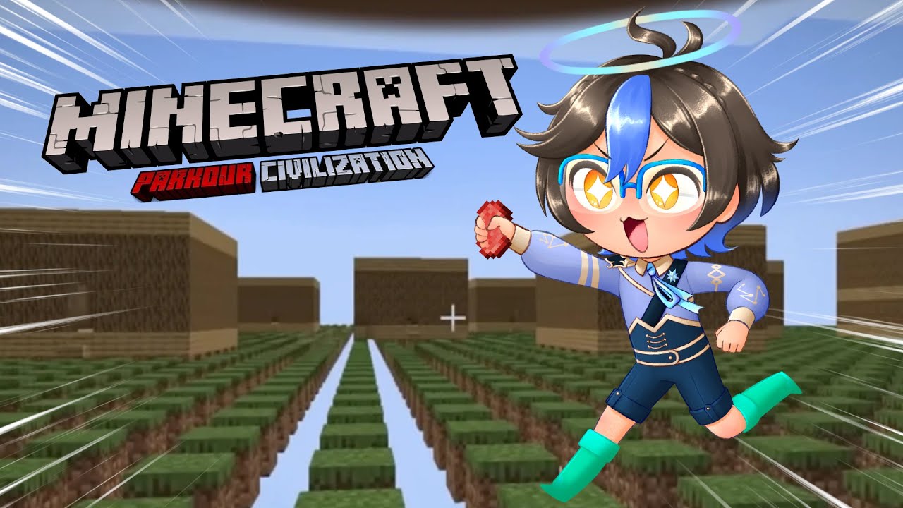 【Minecraft】Trying out the Parkour Civilization server!