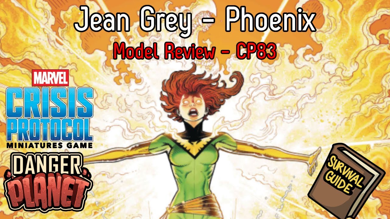 Marvel Crisis Protocol Model Review: Jean Grey - Phoenix - Uncanny X-Men