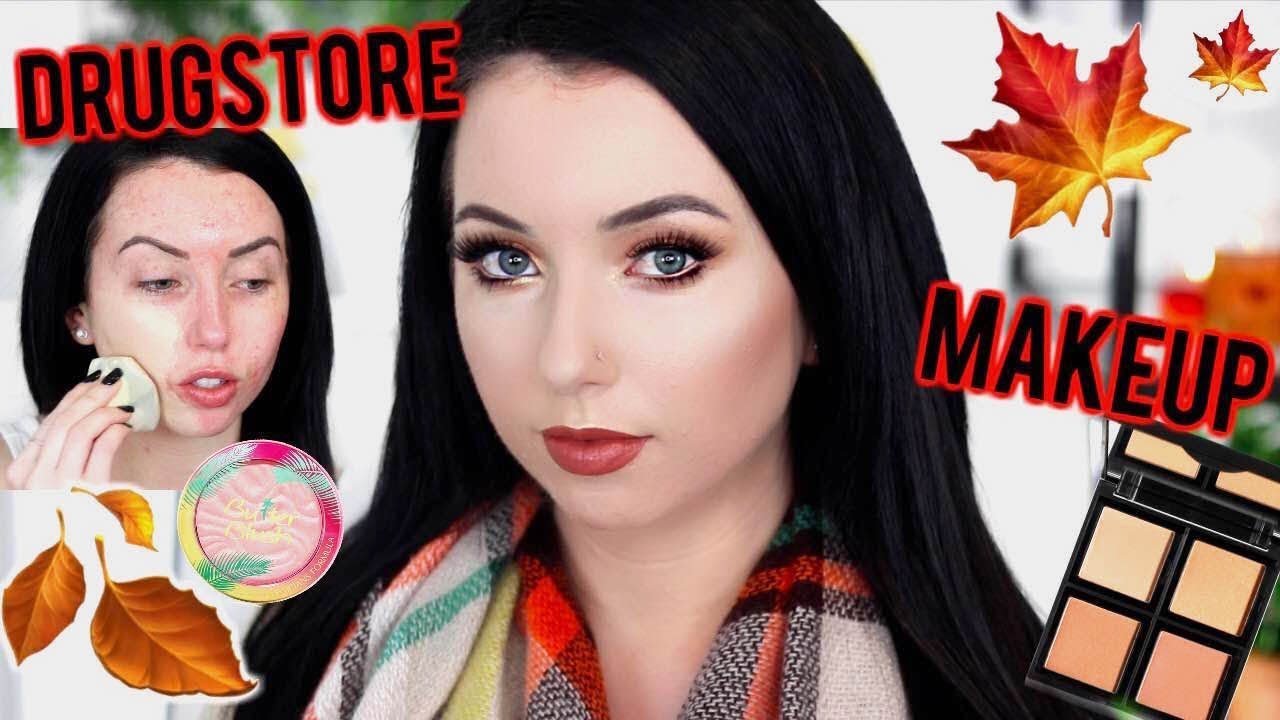 WEARABLE DRUGSTORE MAKEUP LOOK FOR THANKSGIVING!