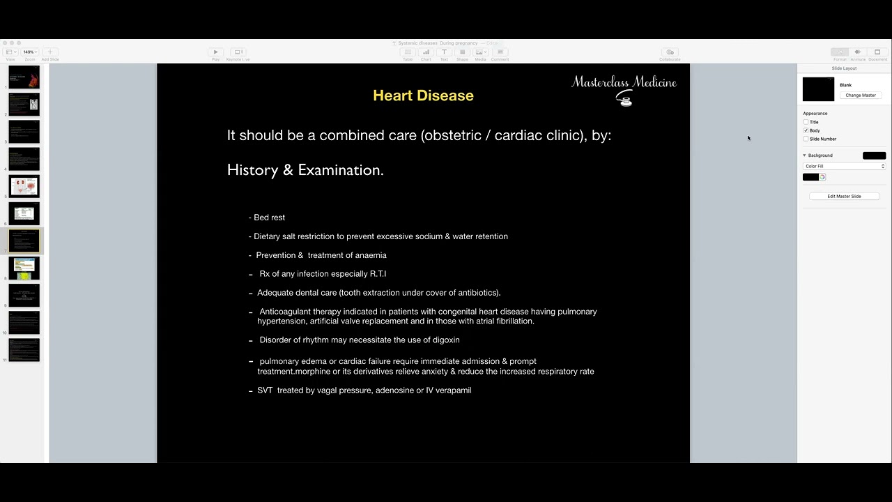 UTI + Heart Diseases in Pregnancy - OB course - Masterclass Medicine