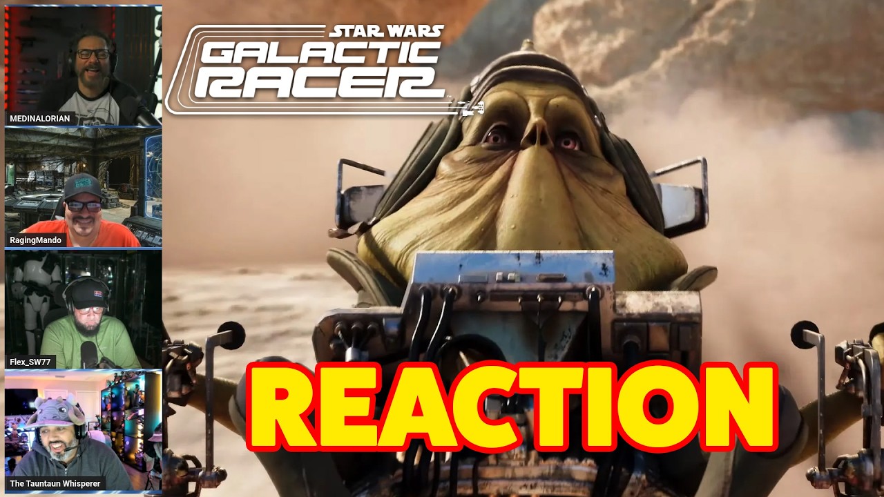 Star Wars Galactic Racer Gameplay Trailer Reaction