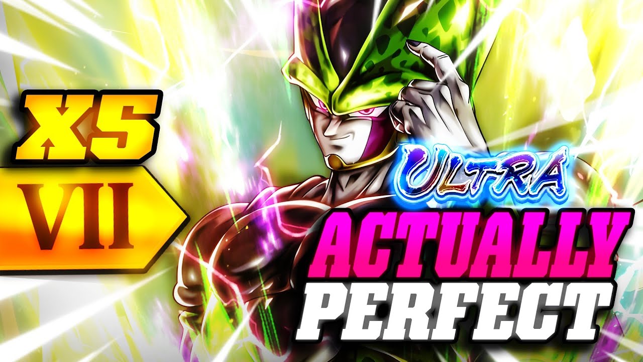 Что за хрень?! 5x усиленный ULTRA CELL от Zenkai! (Dragon Ball Legends)