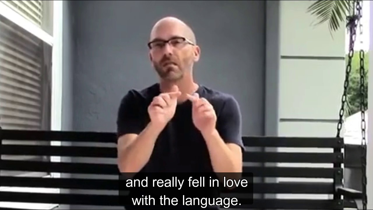 [ASL] Michael Scott - Why I Became an ASL Interpreter