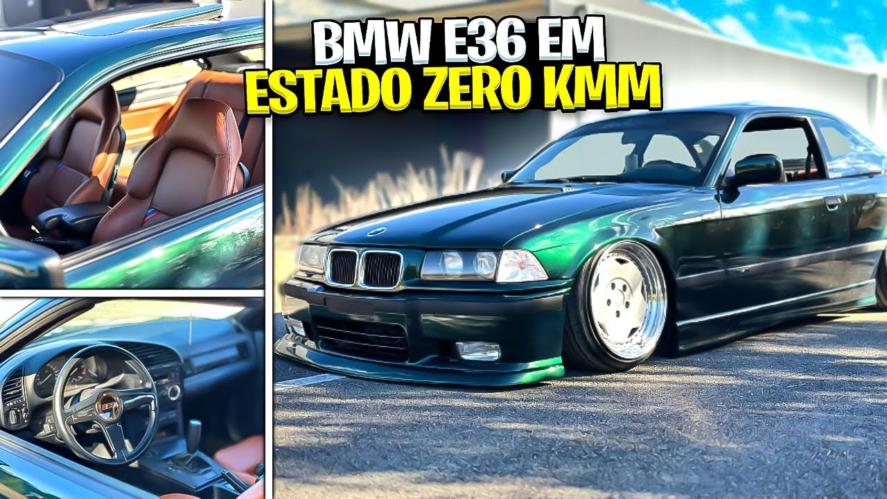 BMW e36 em estado de zero km 