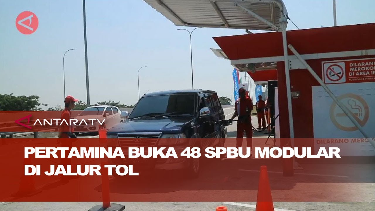 Pertamina buka 48 SPBU modular di jalur tol