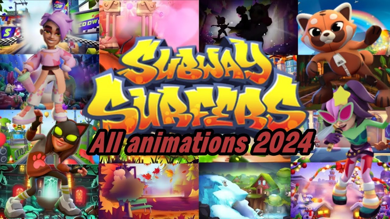 Subway Surfers Rewind: All animations Official Characters 2024