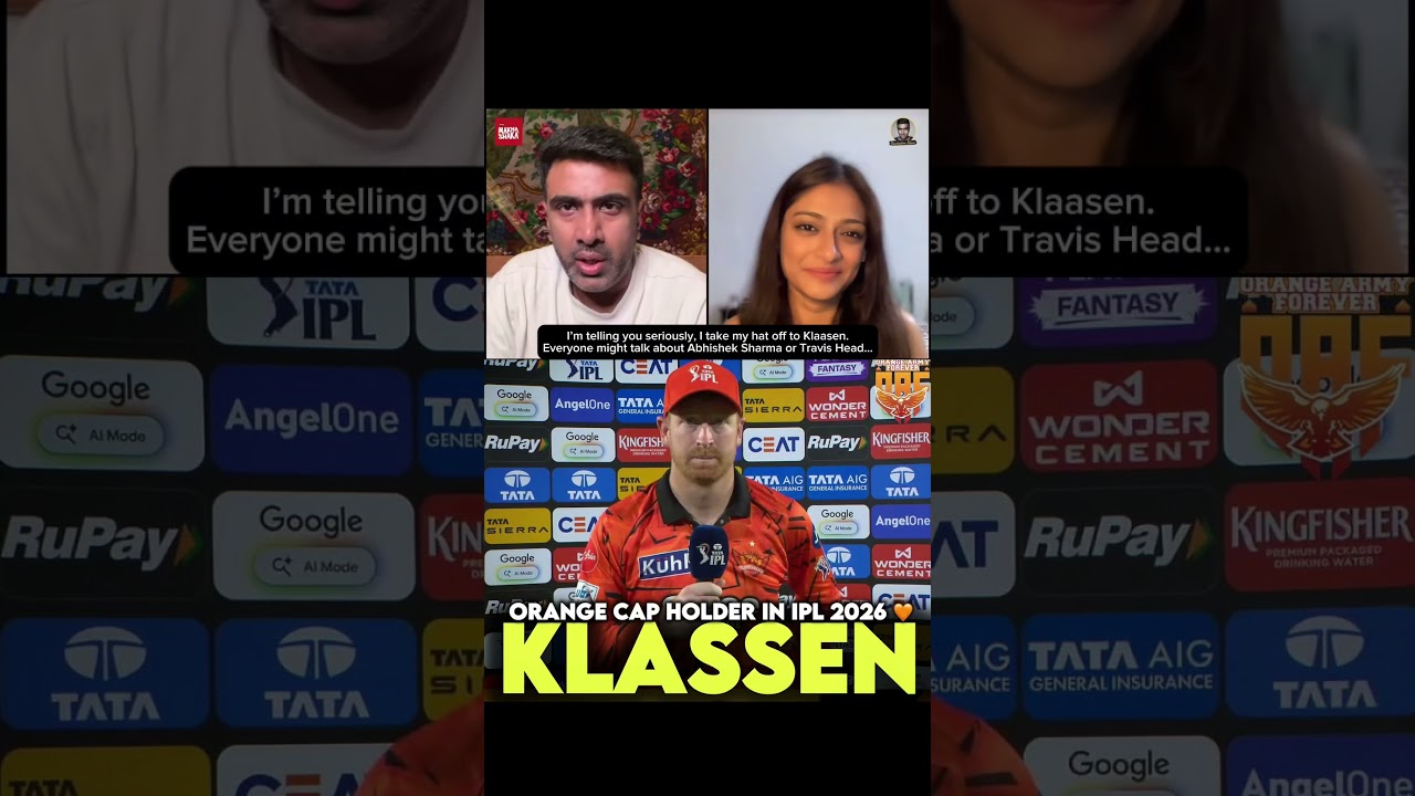 Heinrich Klaasen 🔥 Orange Cap Holder IPL 2026! #ipl #srh