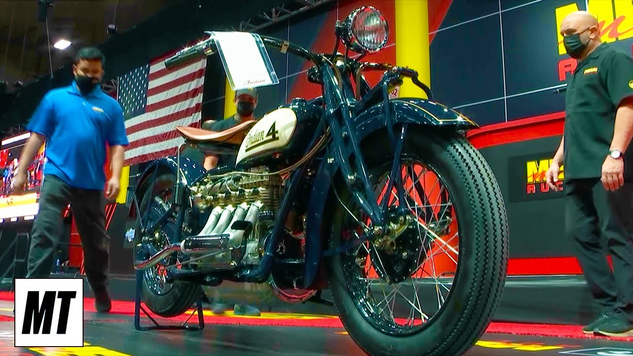 1929 & 1939 Indian Four Cylinder | Mecum Auctions Las Vegas | MotorTrend