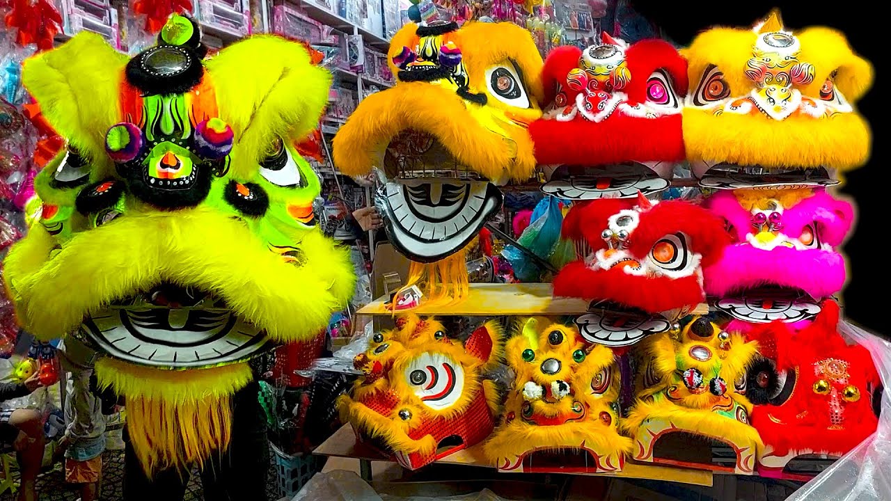 Đầu Múa Lân Cực Đẹp 2023 , Múa Lân Trung Thu , Ông Địa Múa Lân ở Hội An