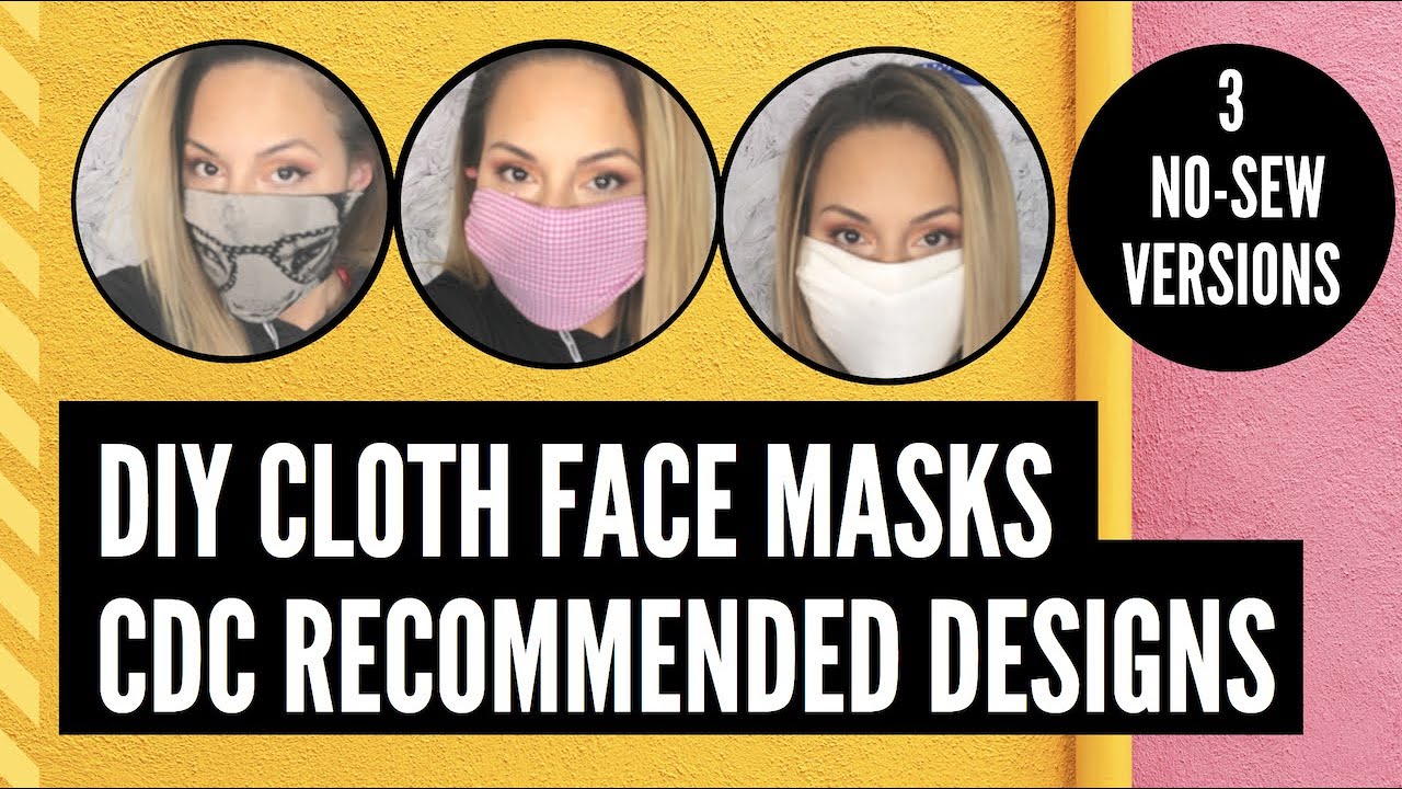 How To Make CDC Recommended Face Masks | No Sew Reusable | Coronavirus | Million Mask Challenge