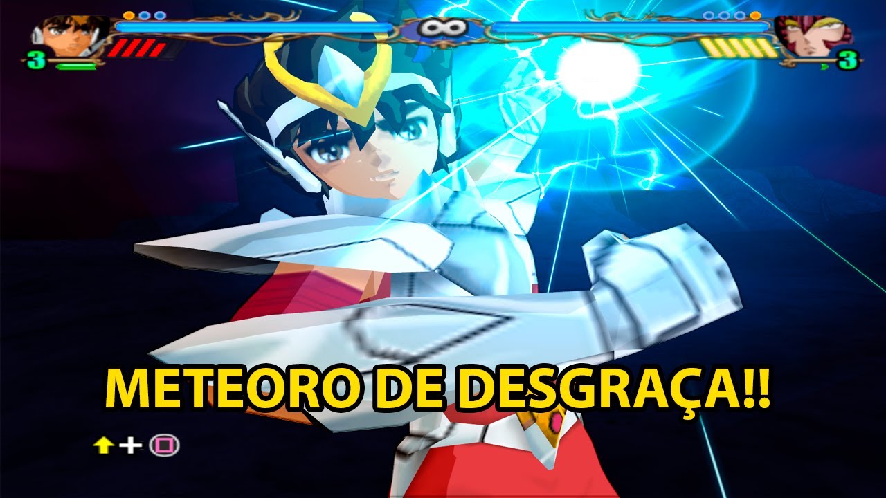 Dragon Ball VS Saint Seiya PS2 ISO | Todos os Ultimate e Técnicas dos CAVALEIROS