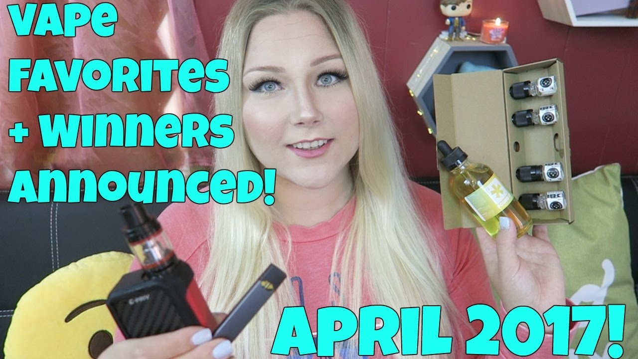 Vape Favorites - April 2017! | TiaVapes Review