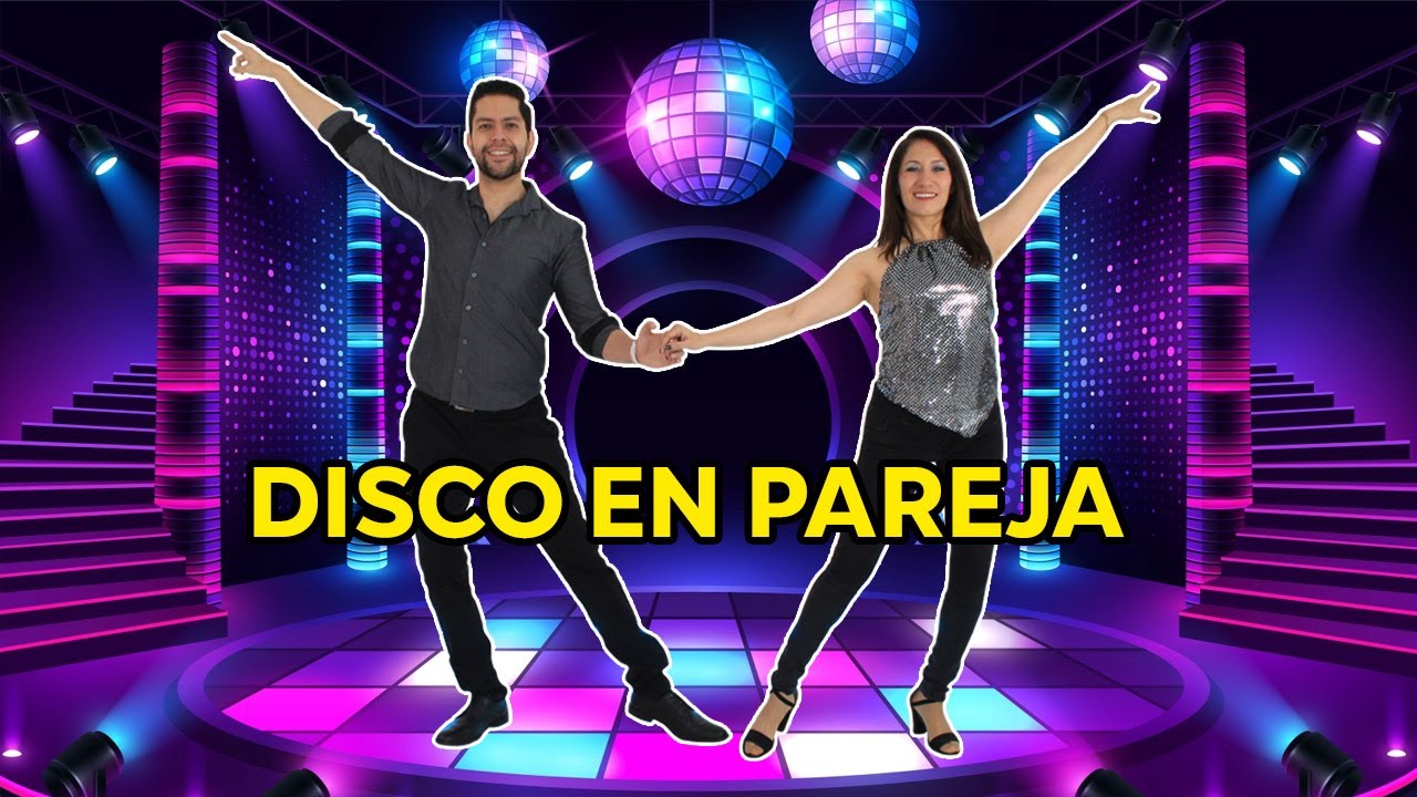 Como bailar DISCO en PAREJA 💃🕺🪩 (Los Mejores Pasos) 🔥