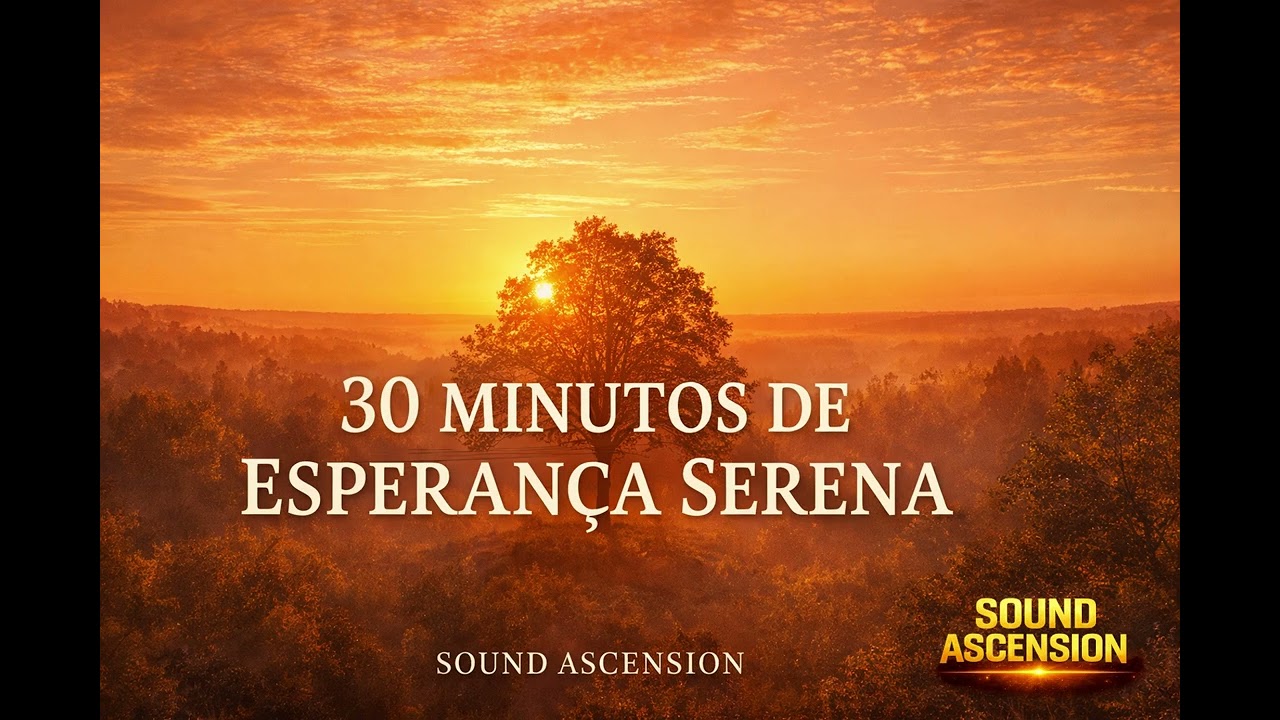 30 minutos de esperança serena | Ambiente elegante para violino e piano para foco calmo