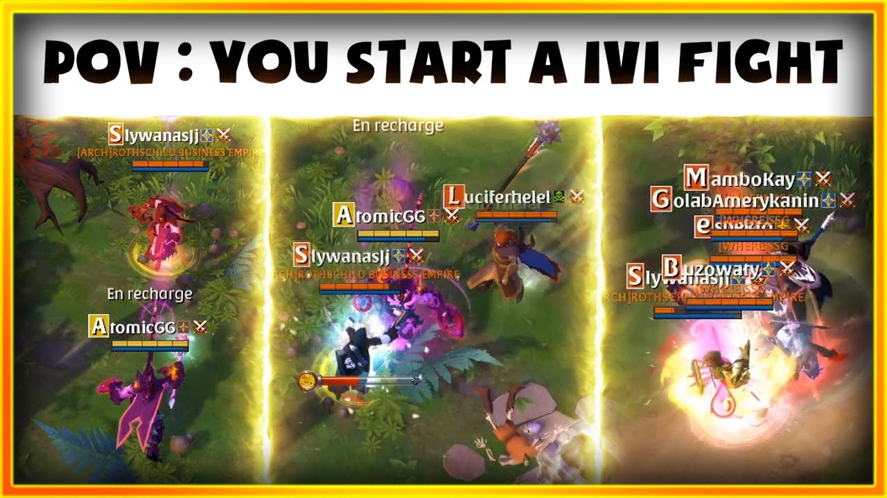 POV : YOU START A 1V1 FIGHT 😏 | ALBION ONLINE 🏹