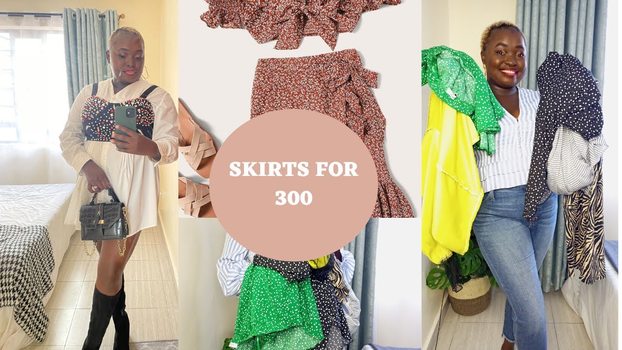GIKOMBA THRIFT HAUL | GIKOMBA SKIRTS 300| OUTFITS UNDER 300 BOB