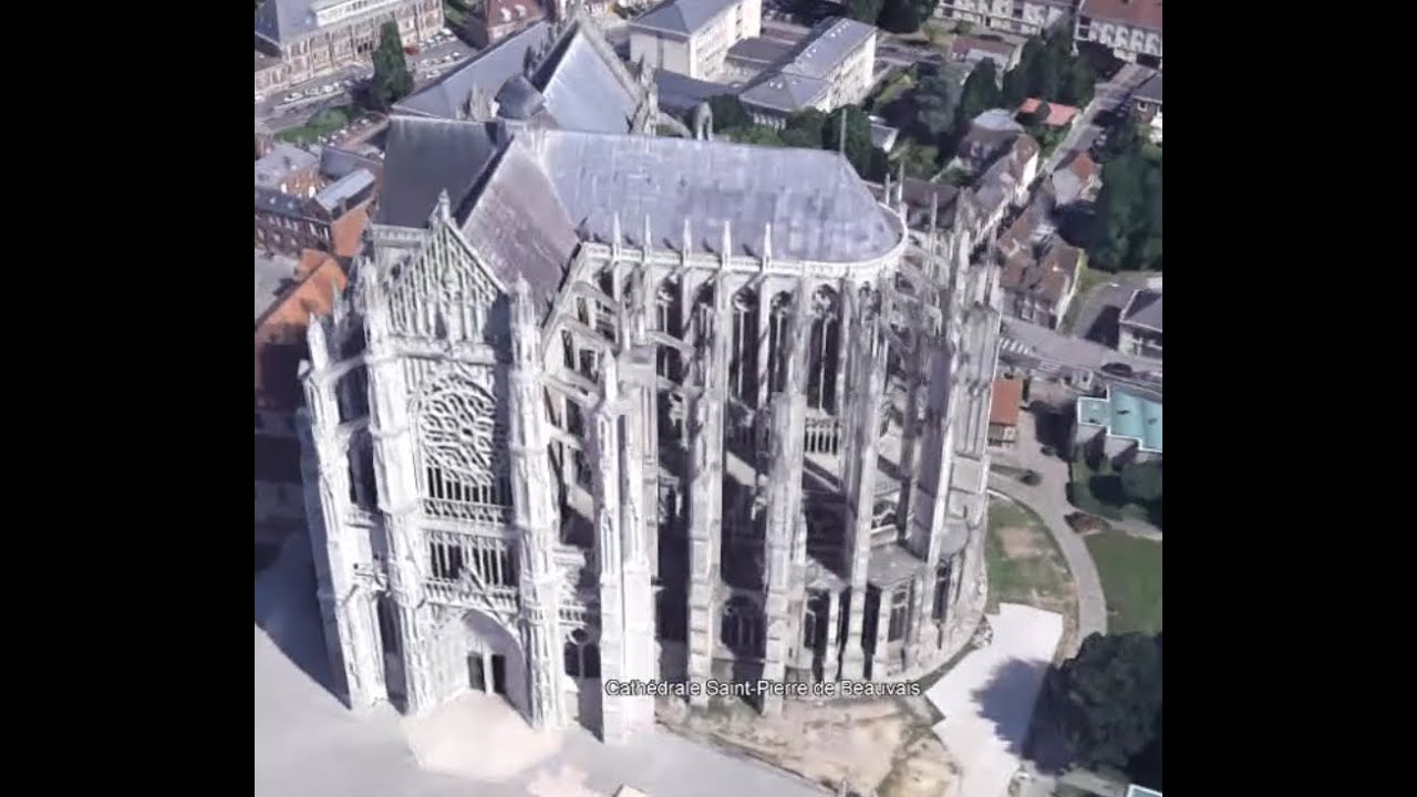 Les plus belles cathédrales de France | Google Earth