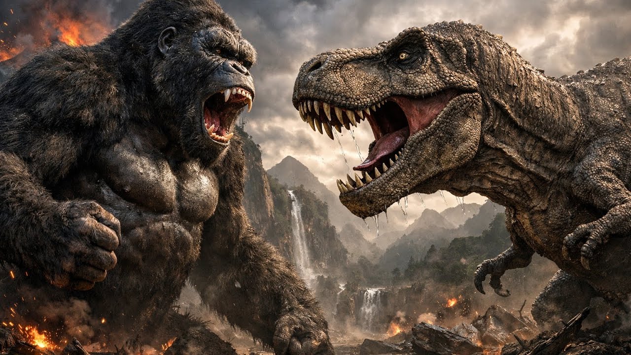 T-Rex vs King Kong: Who Is the Real King | Trailer 4K