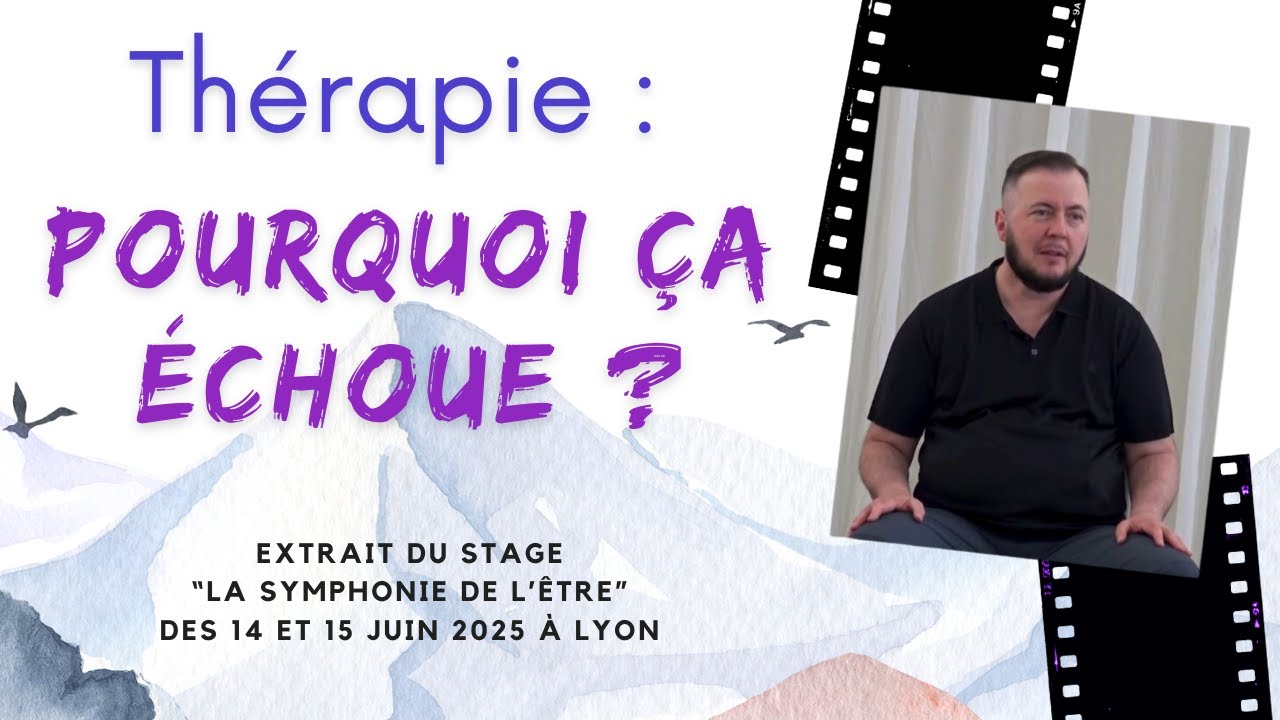 ❌ La th&eacute;rapie seule ne fonctionne pas (et voici pourquoi)