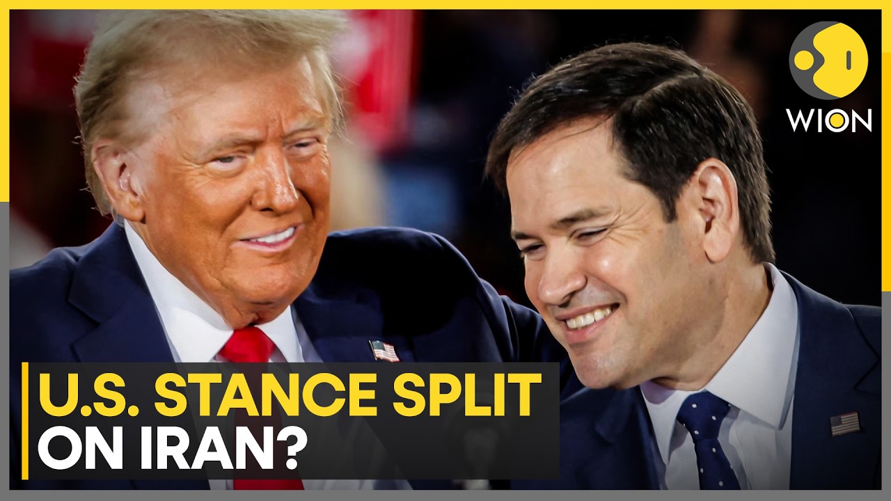Rubio v Trump on Iran Regime Change, US Secy of State Says  Regime Change Must Come From Within Iran
