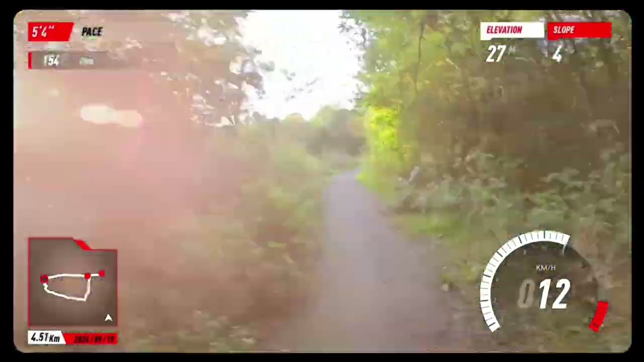 6KM Run - Road and off-road in 27 secs 😂