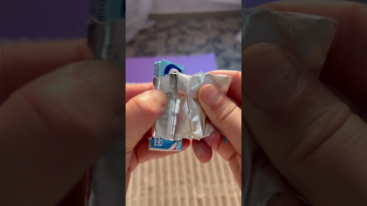 Unboxing orbit #unboxing #orbit #white #asmr #unpacking #asmrsounds #candyopening #popularvideo
