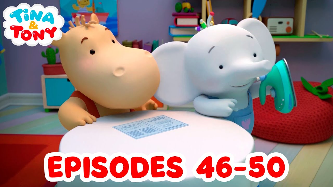 Collection of 46–50 episodes | Tina and Tony | Cartoon for children