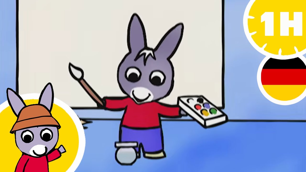 🎨☺️ Trotro bemalt 🖌️🖼️ - Kartoon für Baby