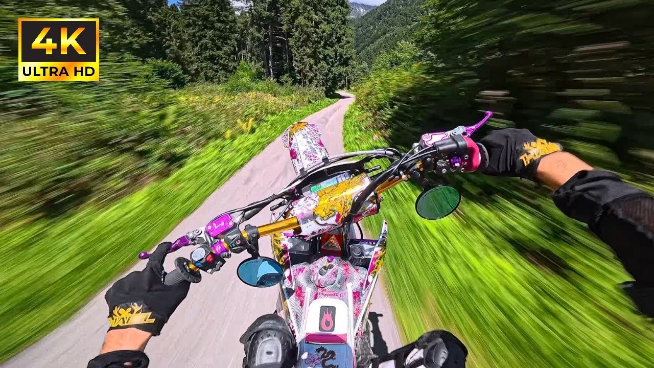 Just Ride and Relax KTM 450 EXC Supermoto 4K Pure Sound