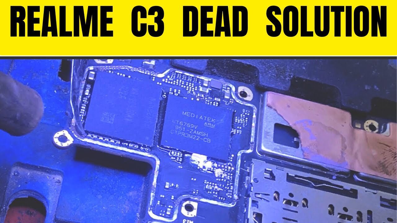 REALME C3 dead solution || rmx2020 only MTK port|| Realme c3 not turning on
