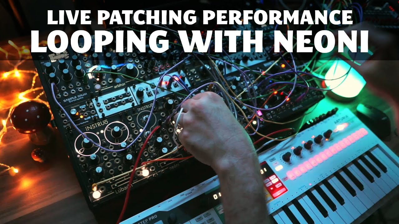Live patching performance looping with Neoni || Arbhar | Morphagene | Lubadh | Mimeophon | Magneto