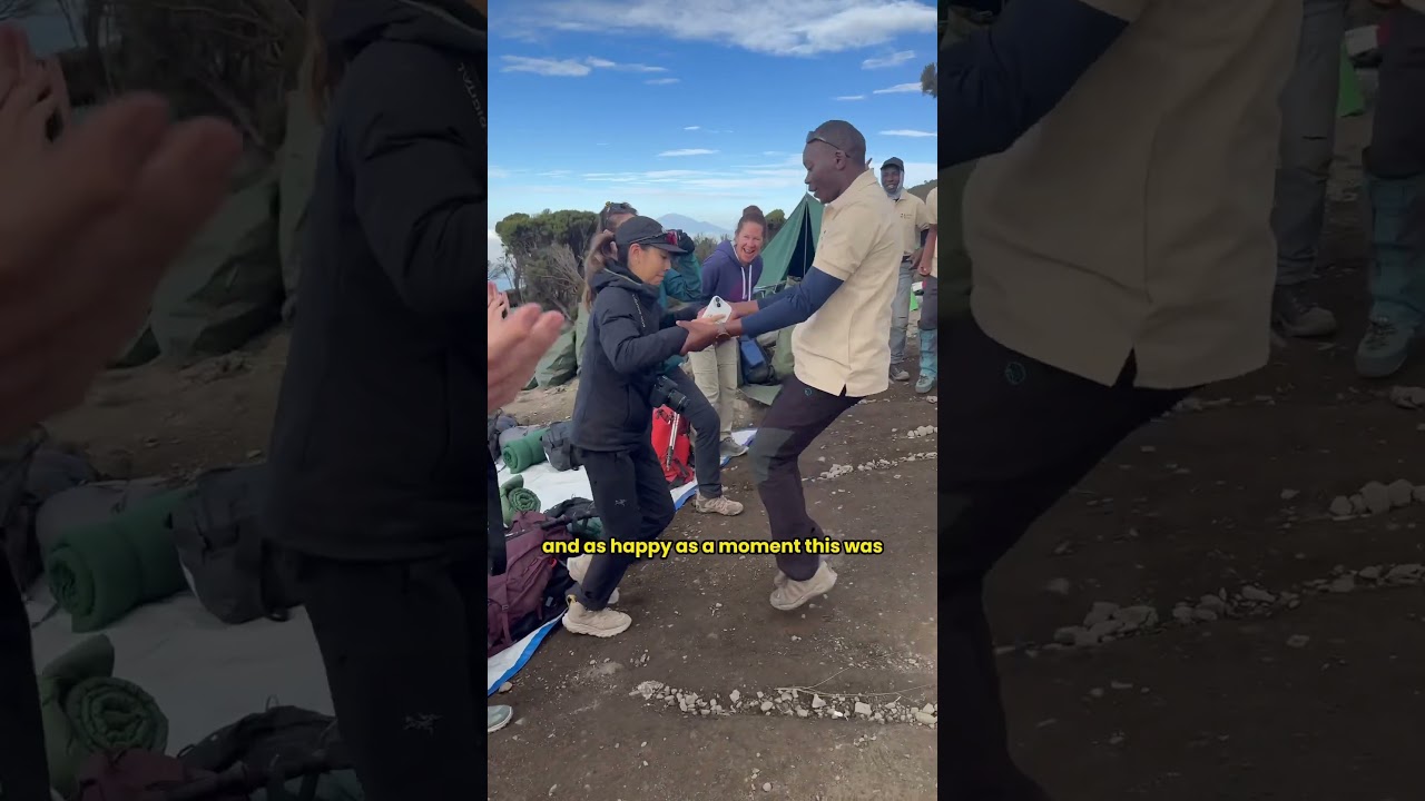Day 7/7 climbing Mount Kilimanjaro (Machame Route)