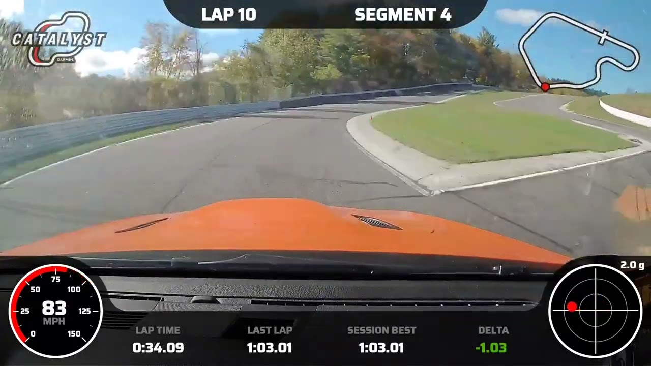 BMW E92 M3 at Lime Rock