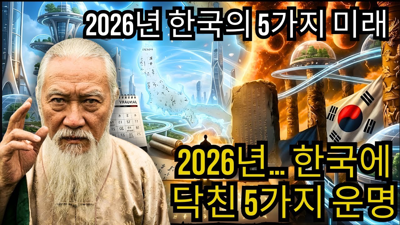 【긴급】일본 무당의 최신 예언… 2026년 한국에 닥칠 5가지 미래 (충격)