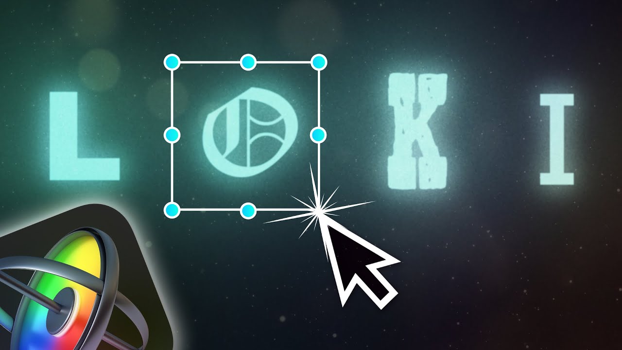 How to make the LOKI intro title |  Apple Motion Tutorial