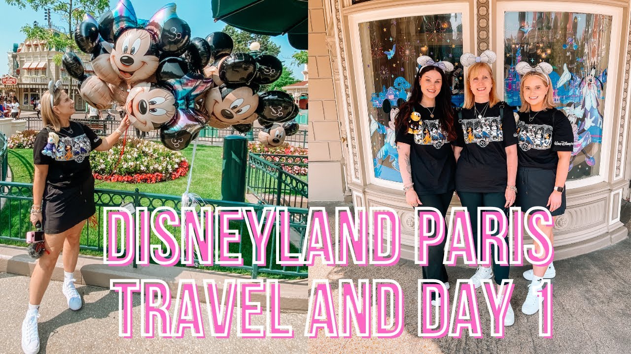 TRAVEL WITH US TO DISNEYLAND PARIS BY CAR! | THE PRINCESS AND THE VLOG |