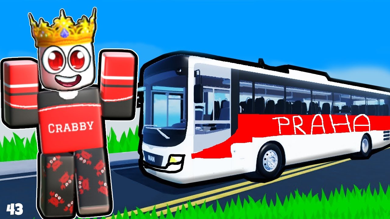 ŘÍDÍM AUTOBUSY a TRAMVAJE v ROBLOXU?.. 43.Díl