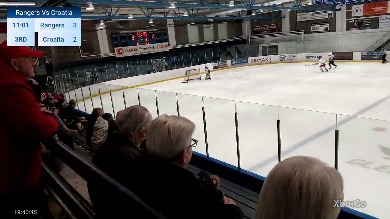 Rangers VS Croatia 3rd Period  Feb21st 2026